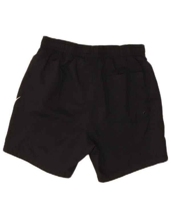 Pantaloni scurți sport grafic Nike pentru bărbați, poliester negru mic
