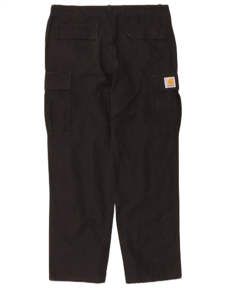 Pantaloni cargo pentru bărbați Carhartt Medium W34 L29 Bumbac negru