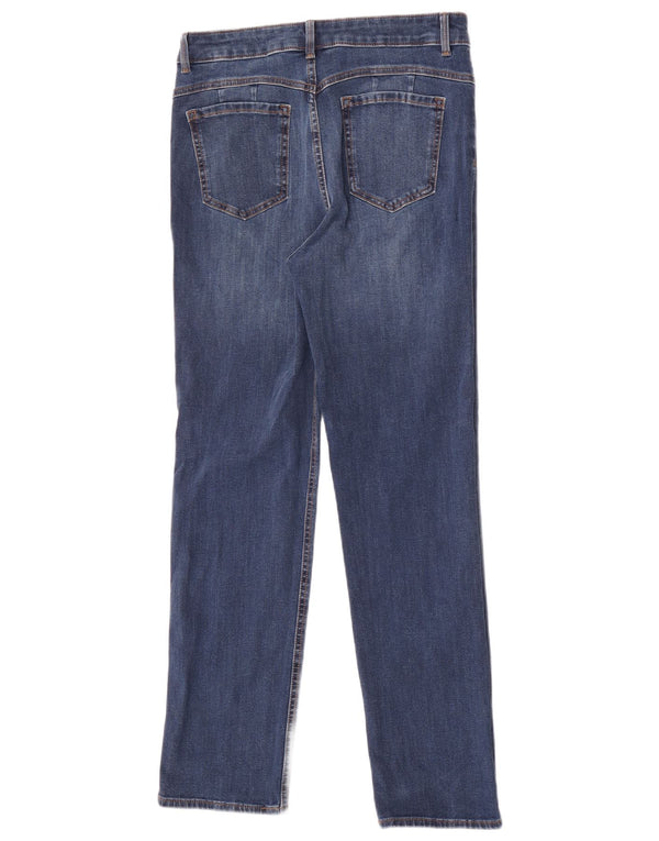 Blugi The Magic Slim pentru femei Marks & Spencer UK 12 Medium W30 L30 Albastru