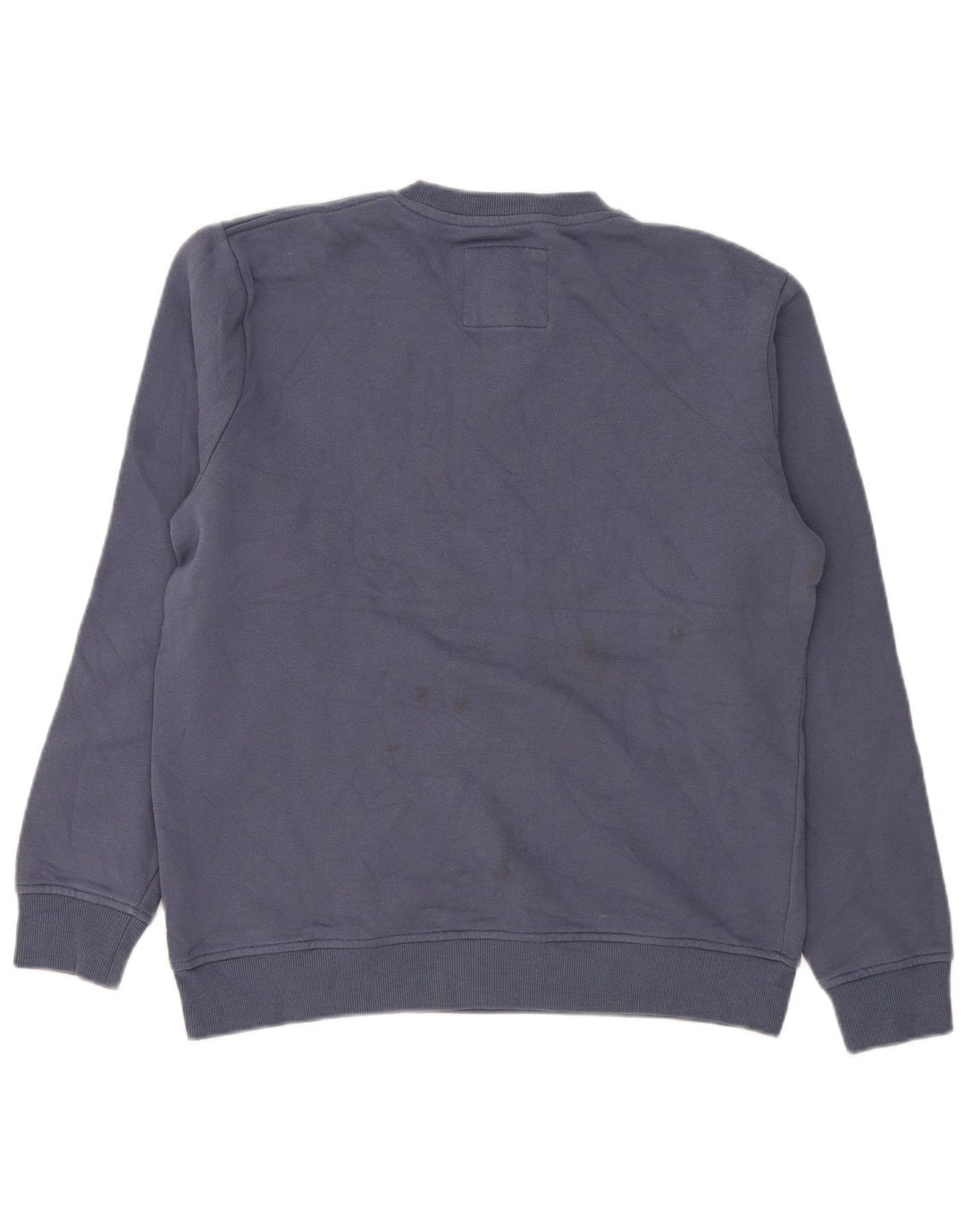 Crew Clothing Hanorac bărbătesc Pulover Medium Blue Bumbac