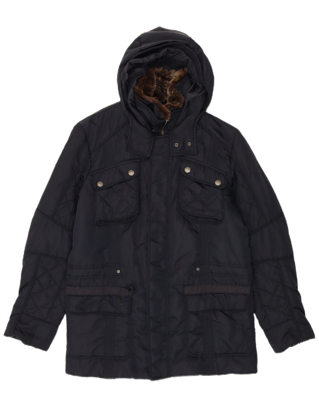 Jachetă Utilitară pentru bărbați Trussardi Jeans IT 48 Medium Bleumarin Poliamidă
