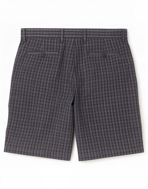 Pantaloni scurți chino pentru bărbați Marks & Spencer, Blue Harbour, W36, bumbac cu carouri mari, mari