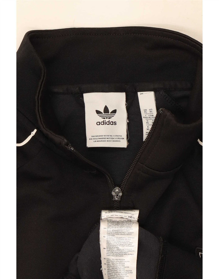 Jachetă de trening pentru bărbați Adidas, XL, poliester negru