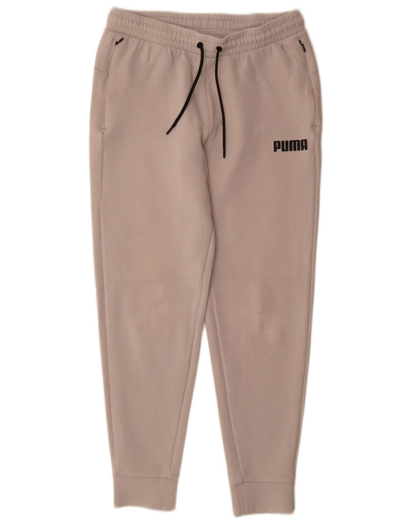 Pantaloni de trening Puma pentru femei Joggeri UK 14 Bumbac mediu bej