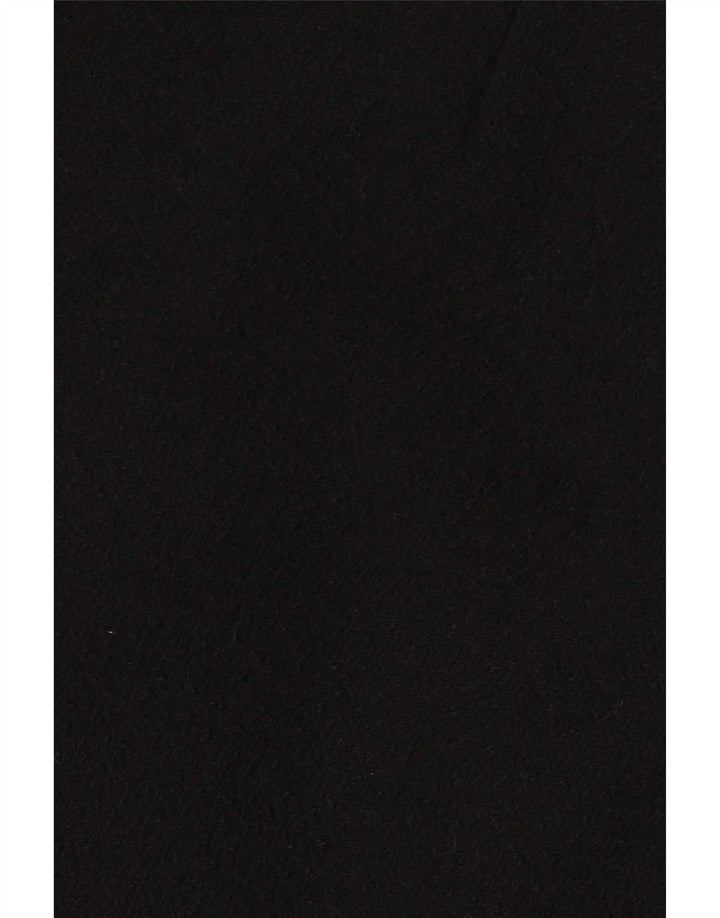 Palton vintage pentru femei la dublu piept UK 14 Medium Black