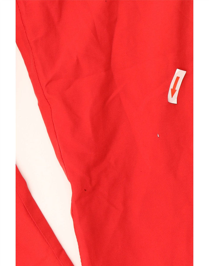 Pantaloni de trening Adidas pentru bărbați Marea Britanie 44/46 Poliester roșu mare