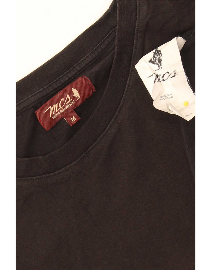 Tricou Marlboro Classics pentru bărbați Top mediu din bumbac negru