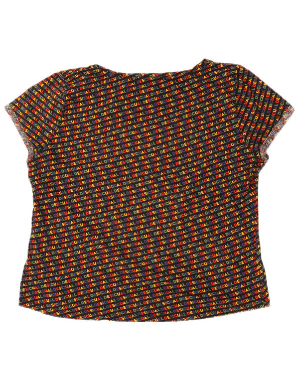 Tricou grafic Desigual pentru femei Top UK 20 2XL Multicolor
