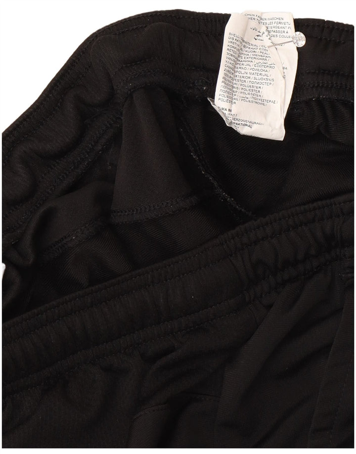 Pantaloni de trening Puma pentru bărbați obișnuiți Joggeri, poliester negru mic
