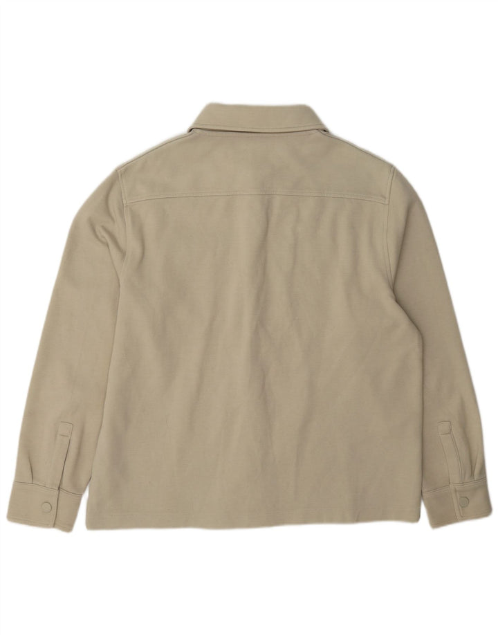 Geacă Bomber pentru bărbați Marks & Spencer Autograph UK 40, mare, bej, poliester