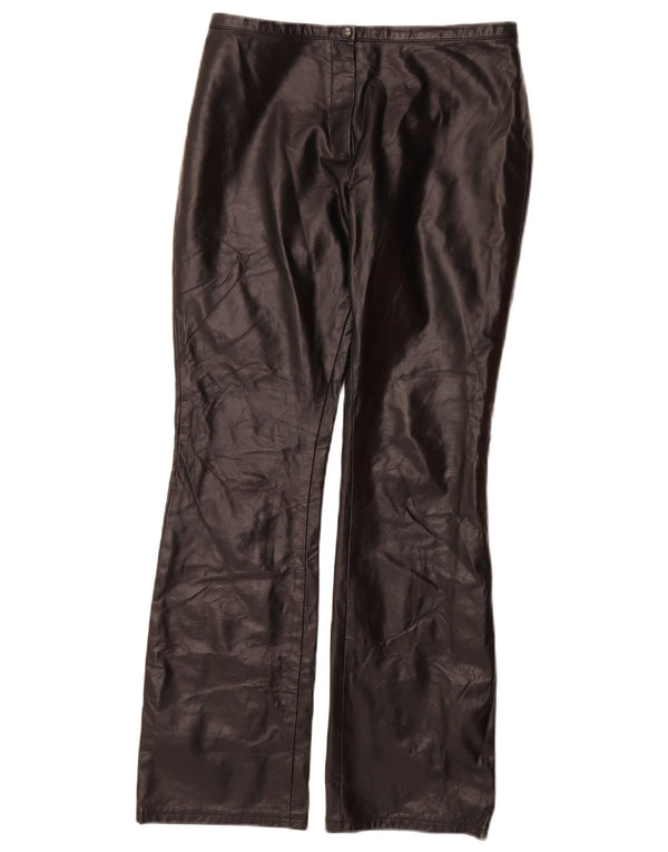 Pantaloni casual pentru femei VINTAGE Bootcut US 9 Medium W28 L30 Negru