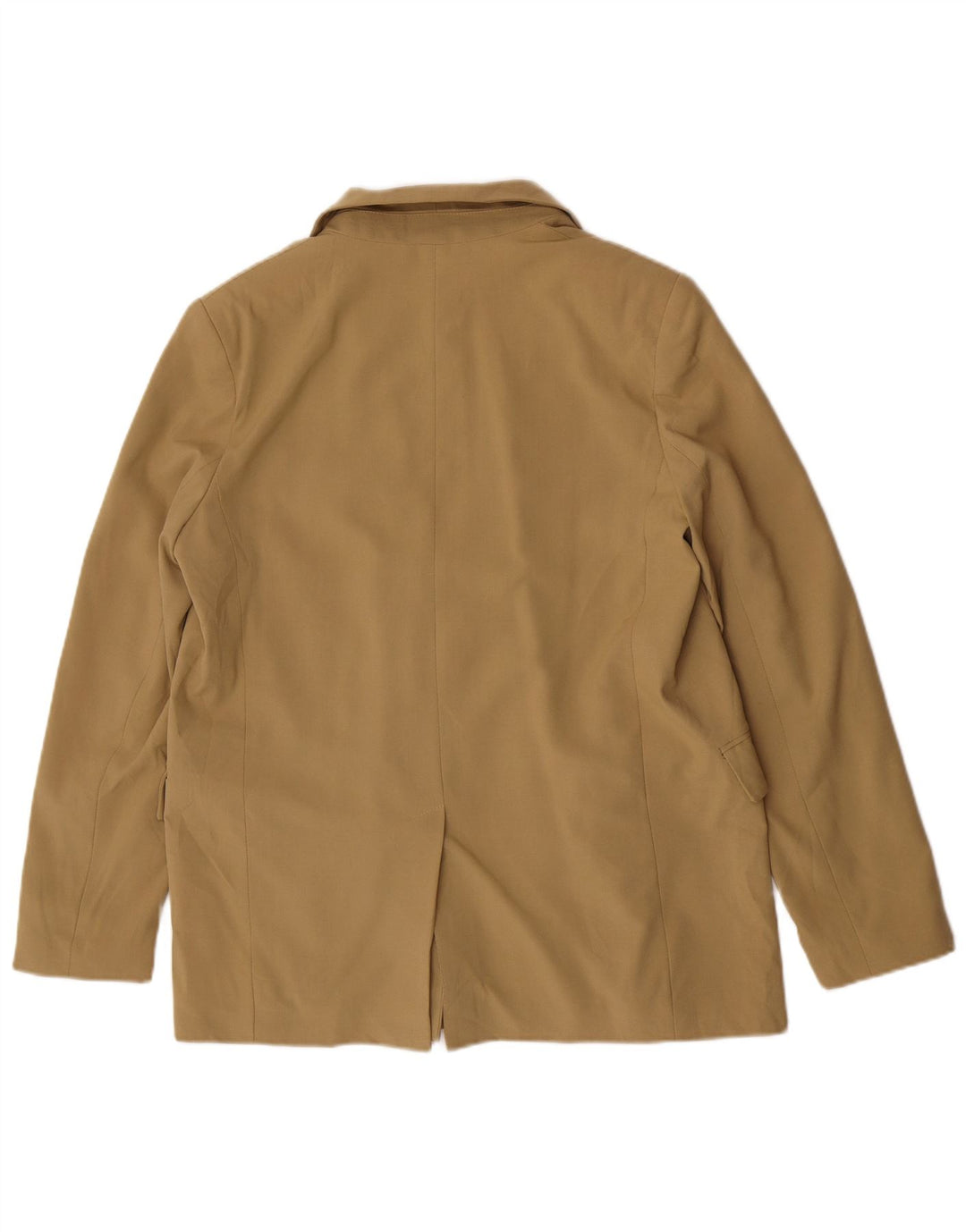 Topshop Jachetă Blazer pentru femei la dublu piept UK 12 Medium Bej Poliester