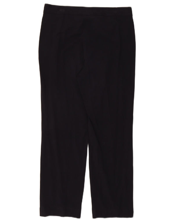 Pantaloni casual pentru femei Marks & Spencer UK 10 Small W30 L26 Bleumarin