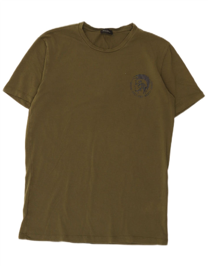 Tricou pentru bărbați Diesel Top Mediu Kaki