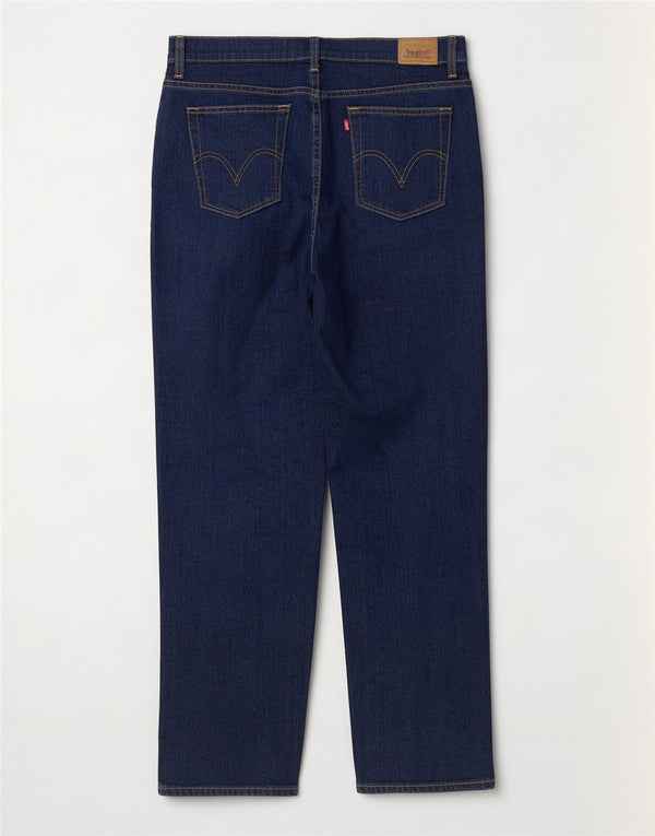 Blugi conici cu talie înaltă Levi's 550 pentru femei US 16 2XL W36 L29 Albastru