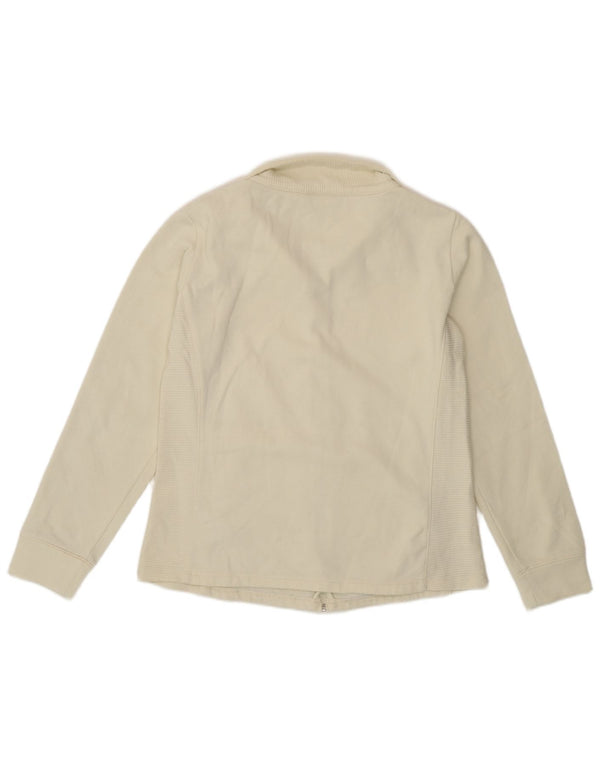 Jachetă de trening pentru femei Champion UK 14 Medium Off White