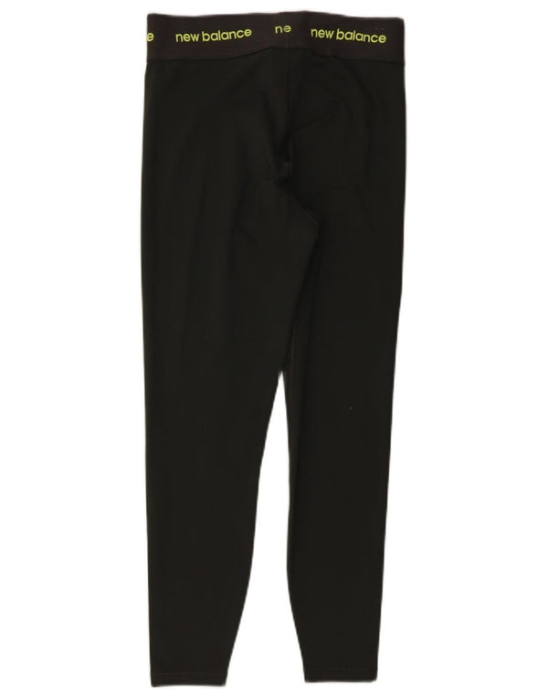 Leggings cu grafică pentru femei NEW BALANCE UK 12 Poliester kaki mediu