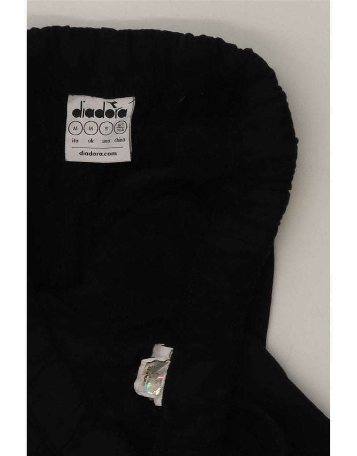 Pantaloni de trening Diadora pentru bărbați Joggeri negri medii