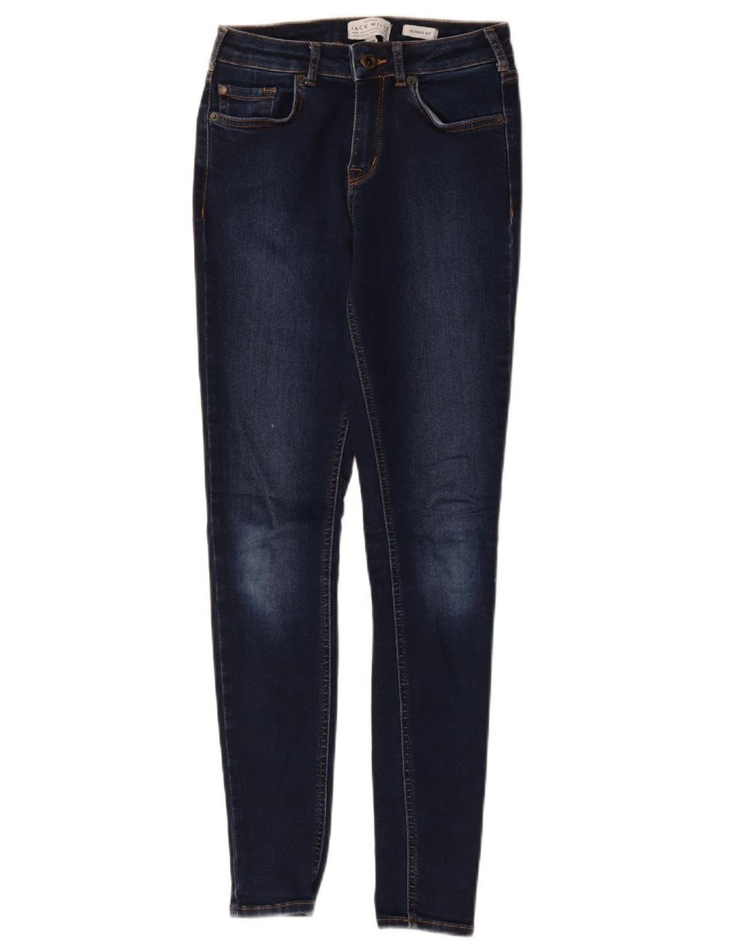Blugi skinny pentru femei Jack & Jones W26 L28 poliester bleumarin