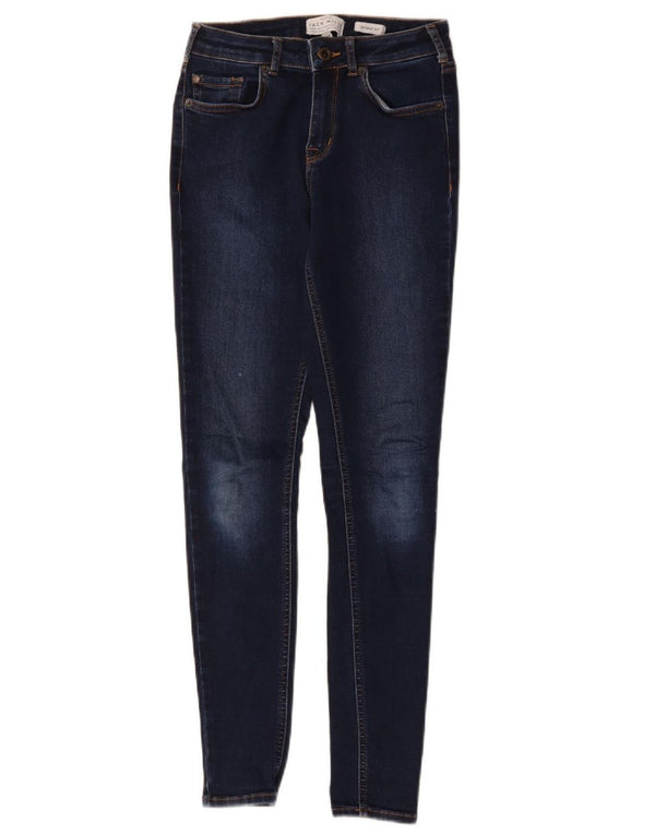 Blugi skinny pentru femei Jack & Jones W26 L28 poliester bleumarin
