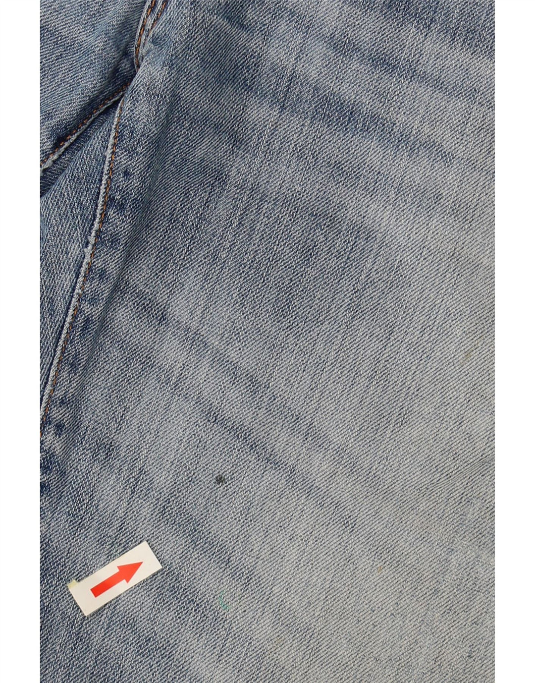 Pantaloni scurți din denim învechit pentru bărbați HUGO BOSS W36 Large Blue