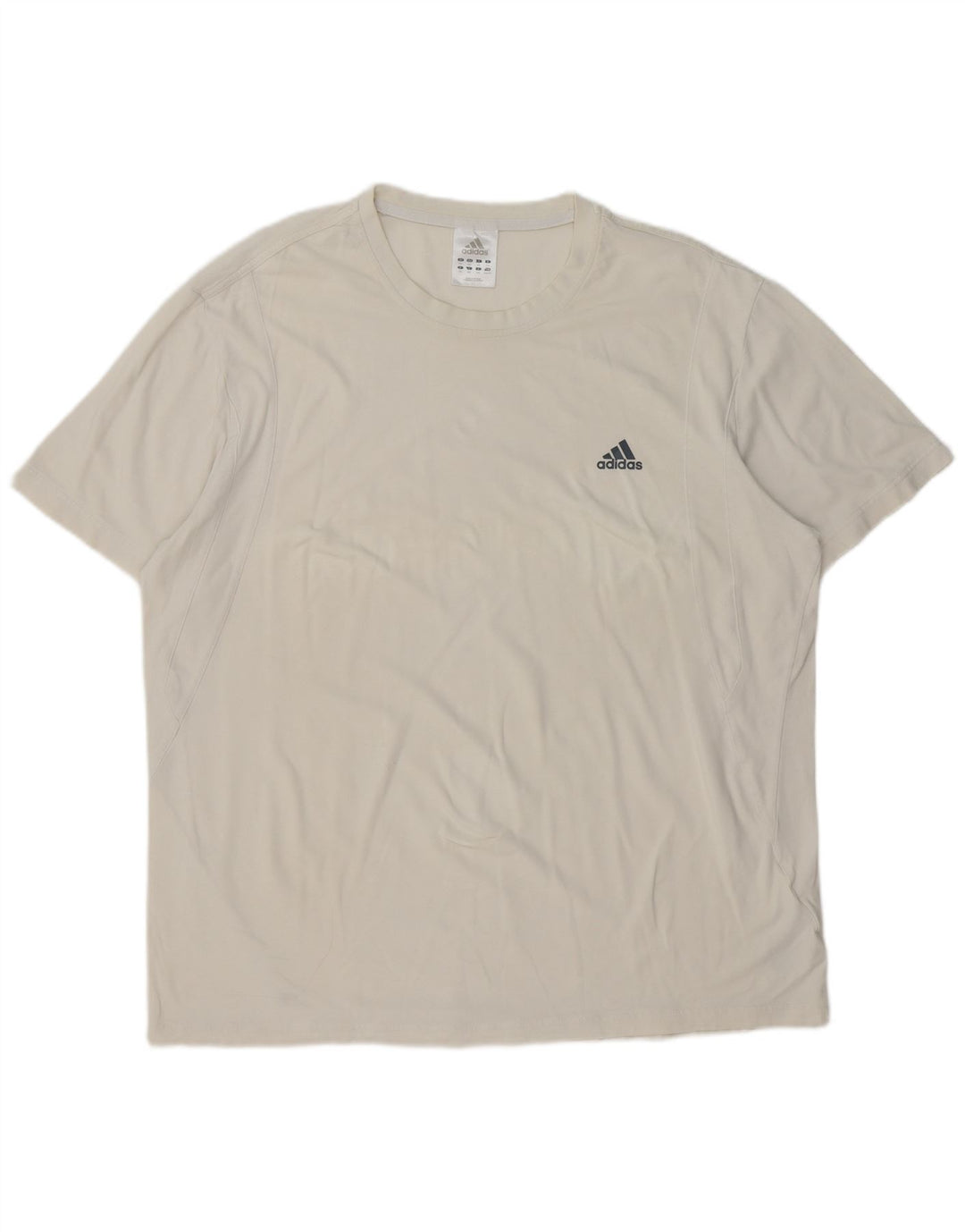 Tricou pentru bărbați Adidas Top 2XL Bumbac alb