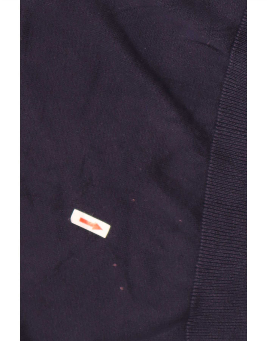 Pulover Lacoste pentru bărbați, cu gât turnat, mărimea 5, mare, bumbac, albastru bleumarin