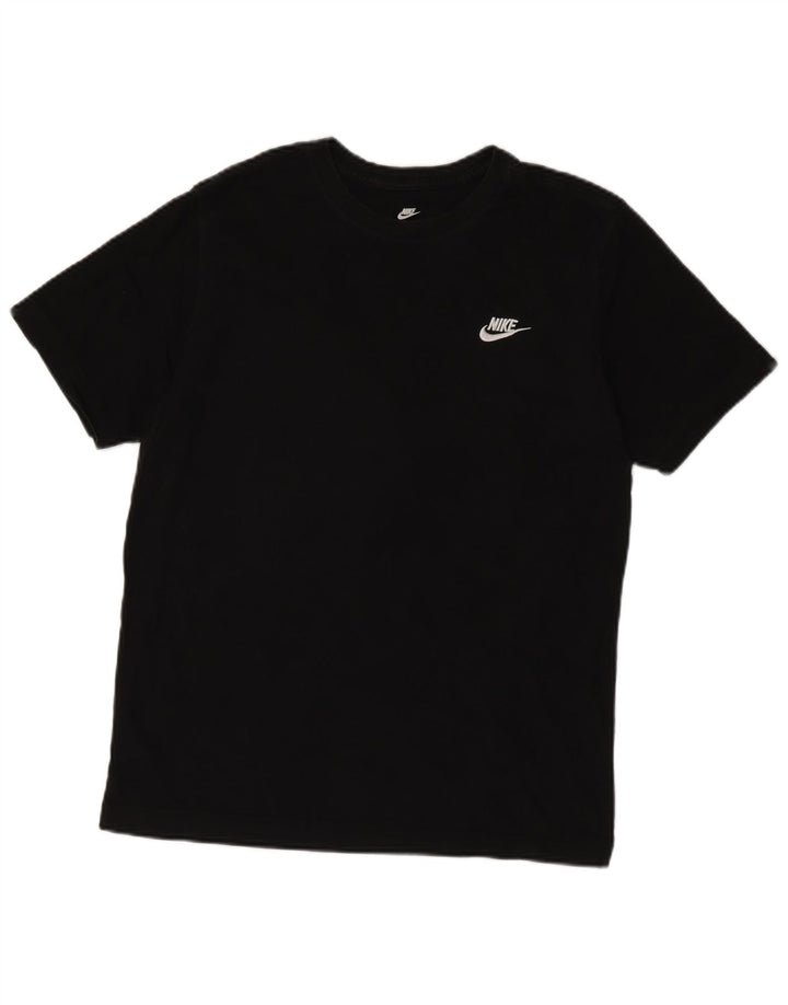 Tricou pentru bărbați Nike Top Mediu Negru Bumbac