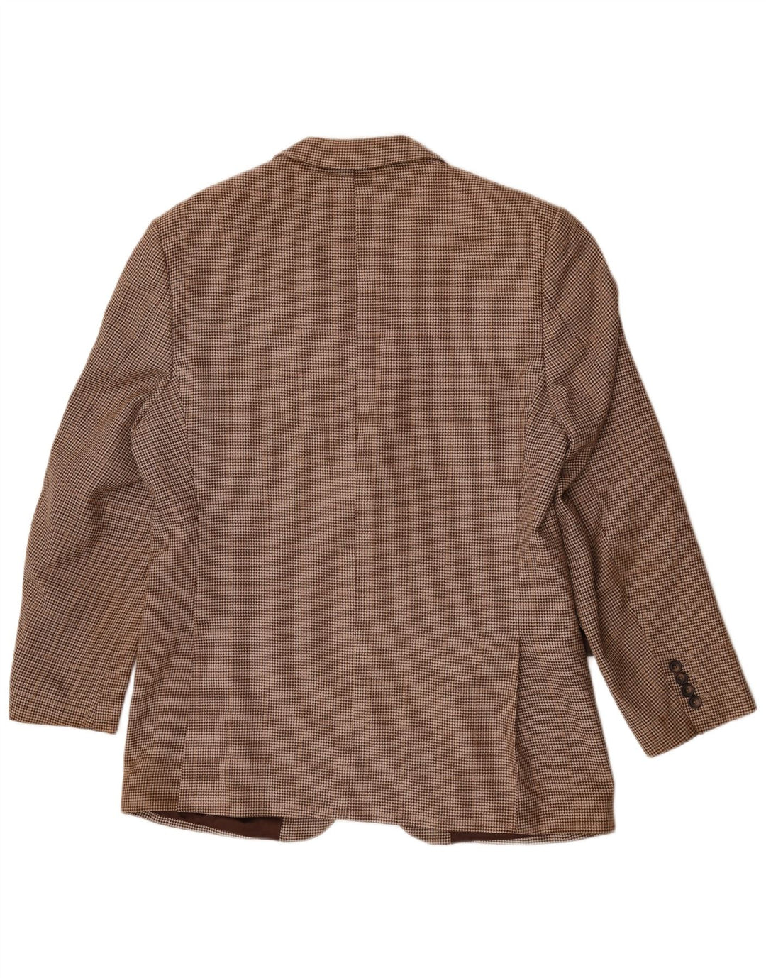 Jachetă Blazer pentru bărbați Aquascutum cu 2 nasturi UK 42 XL Lână maro picior de gală