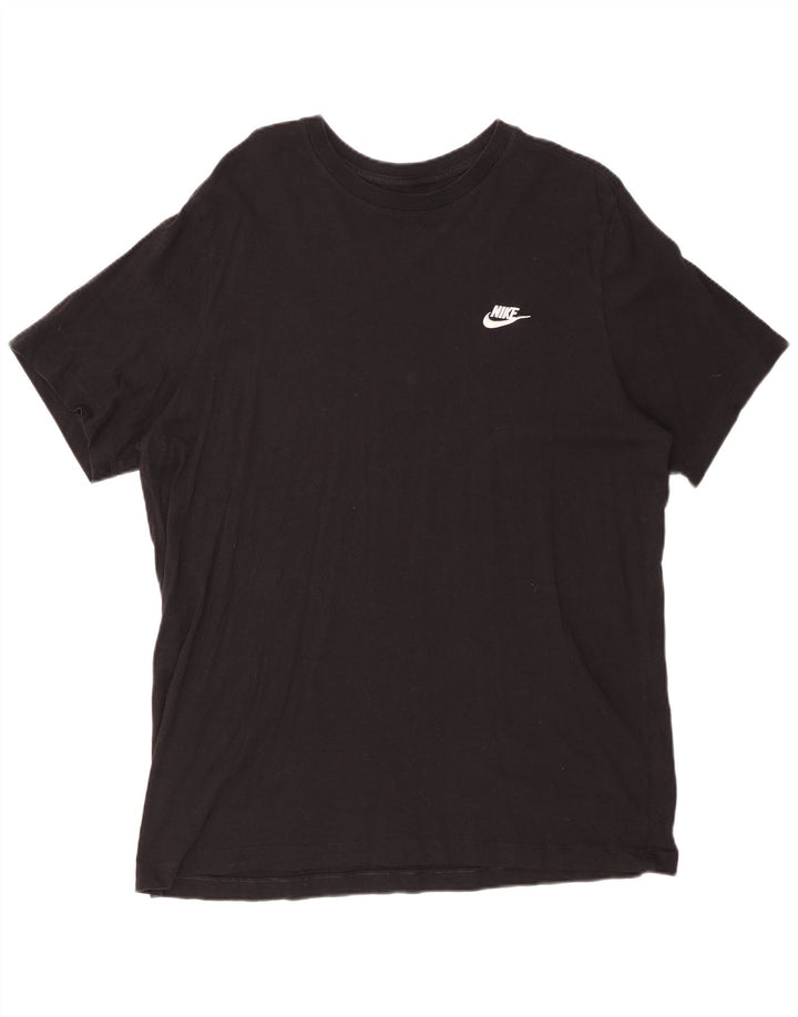 Tricou Bărbați NIKE Top XL Bumbac Negru