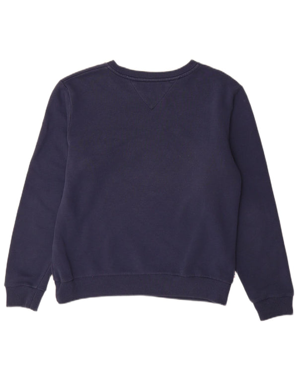 Pulover cu grafic pentru femei Tommy Hilfiger, UK 16, mare, bleumarin