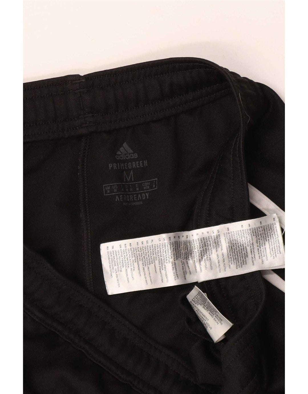 Pantaloni de trening Adidas Aeroready pentru bărbați, poliester mediu negru