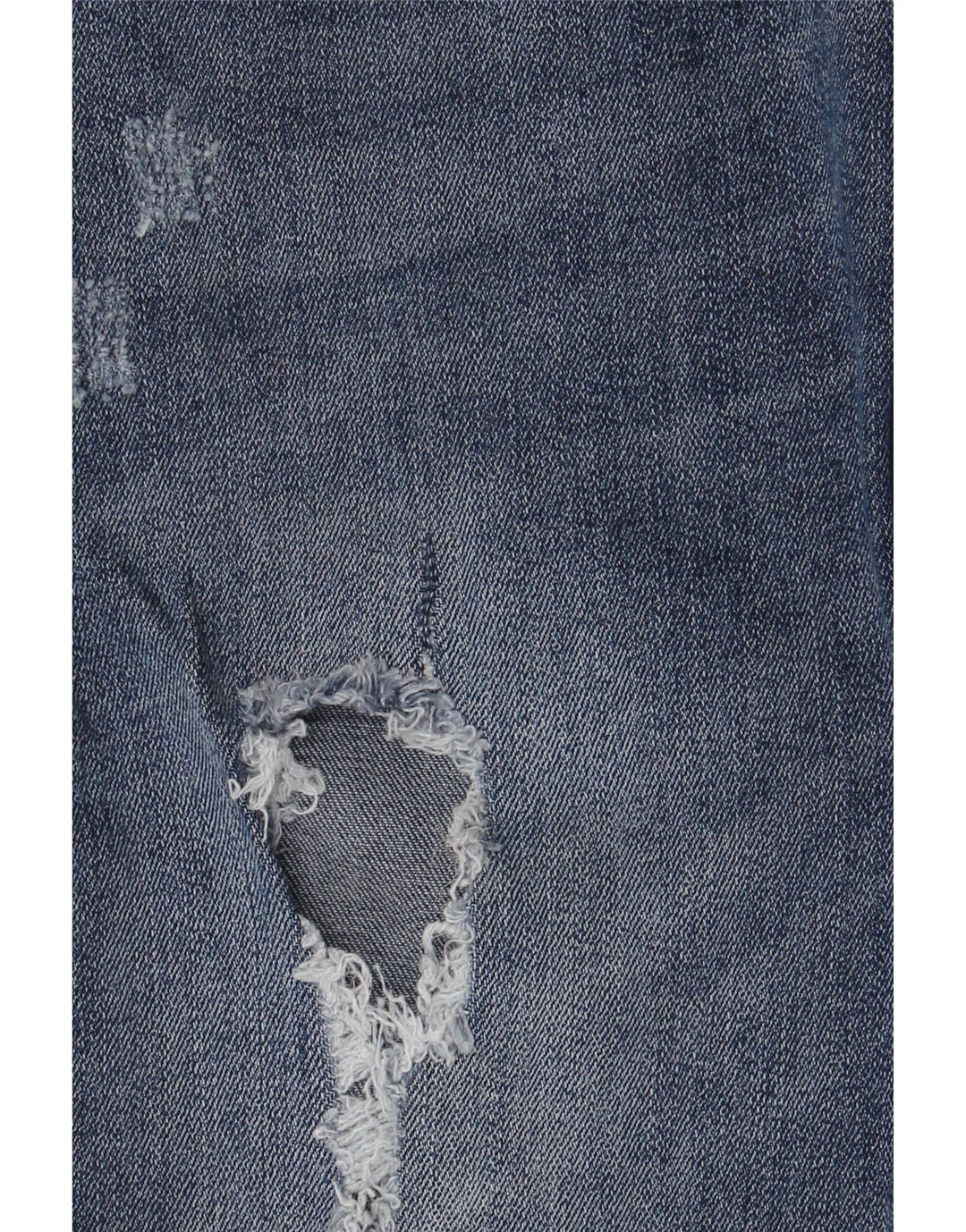 Blugi slim pentru femei Distressed Zara W36 L28 poliester albastru