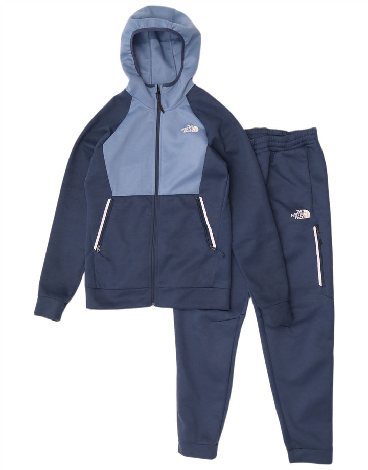 Trening complet pentru bărbați The North Face, mic, albastru, poliester color bloc