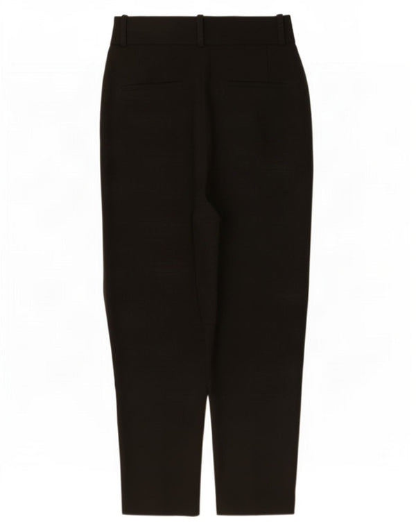 Pantaloni de costum conici pentru femei Zara XS W24 L26 Poliester negru