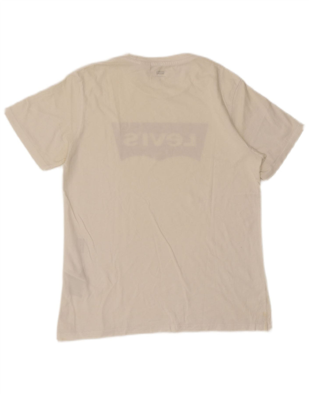 Tricou grafic Levi's pentru bărbați Top mic, alb, bumbac