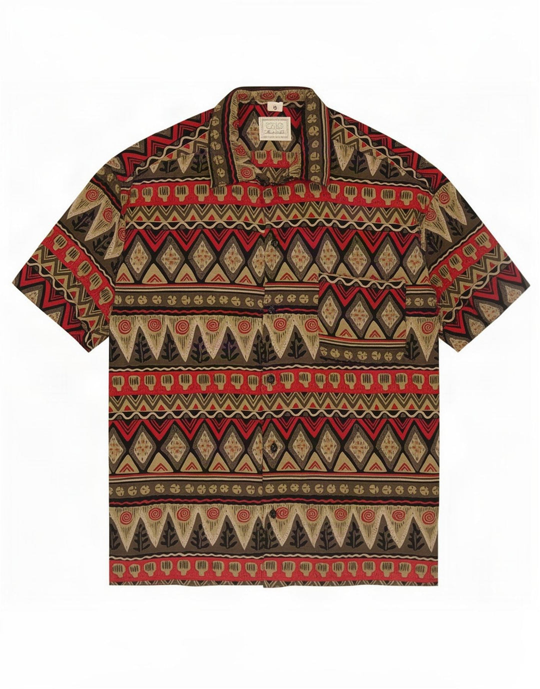 Cămașă Ciao pentru bărbați cu mânecă scurtă, mică, multicoloră