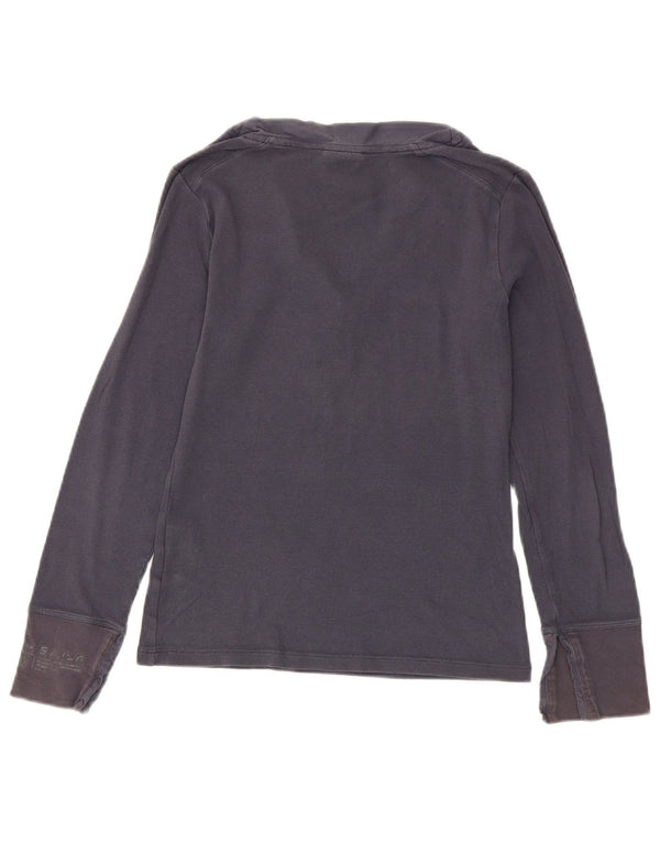 Top pentru femei North Sails cu mânecă lungă UK 12, mediu, bleumarin, bumbac