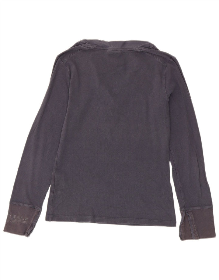 Top pentru femei North Sails cu mânecă lungă UK 12, mediu, bleumarin, bumbac