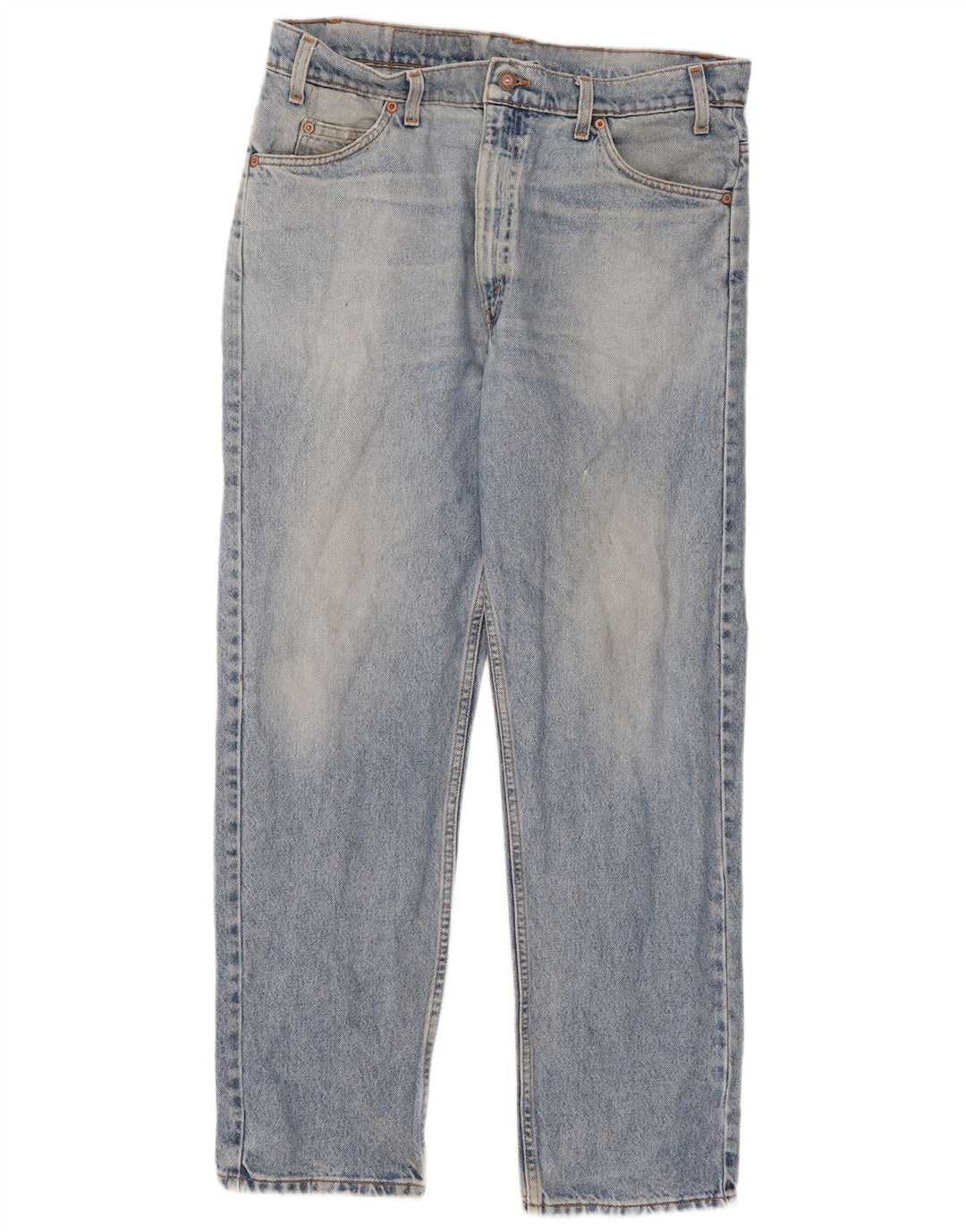 Blugi drepti pentru bărbați Levi's 505 W36 L30 Bumbac albastru