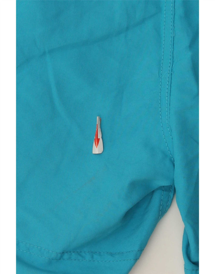 Pantaloni scurți de înot Superdry Graphic Regular pentru bărbați, mari, albastru, color block