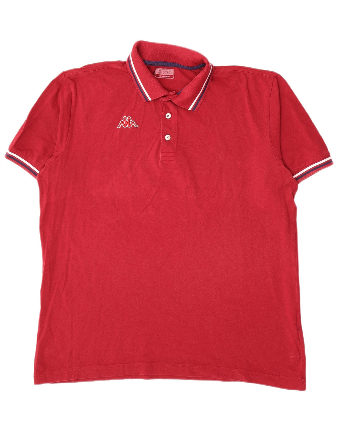 Tricou polo pentru bărbați Kappa 2XL roșu