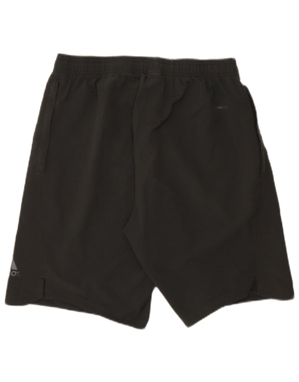 Pantaloni scurți sport pentru bărbați Adidas Climalite, gri mediu, poliester