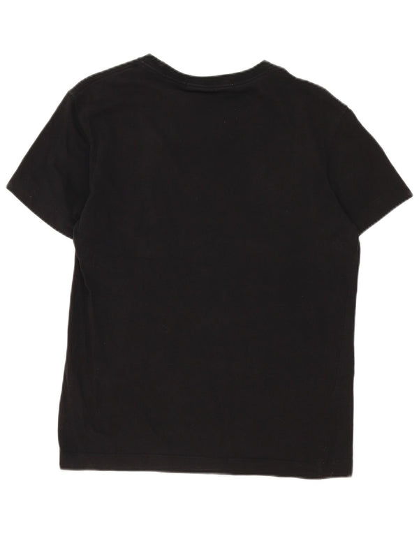Tricou grafic pentru bărbați Calvin Klein Jeans Top mediu din bumbac negru
