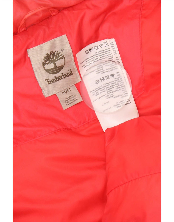 Gilet căptușit pentru femei Timberland UK 14 Medium Pink Nylon