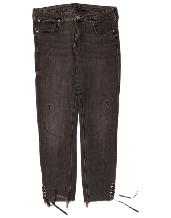 Blugi slim pentru damă Zara EU 44 XL W34 L27 gri