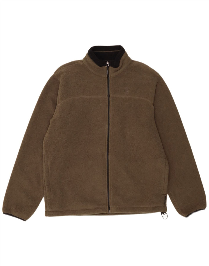 Jachetă polară pentru bărbați Timberland UK 40 Poliester kaki mare