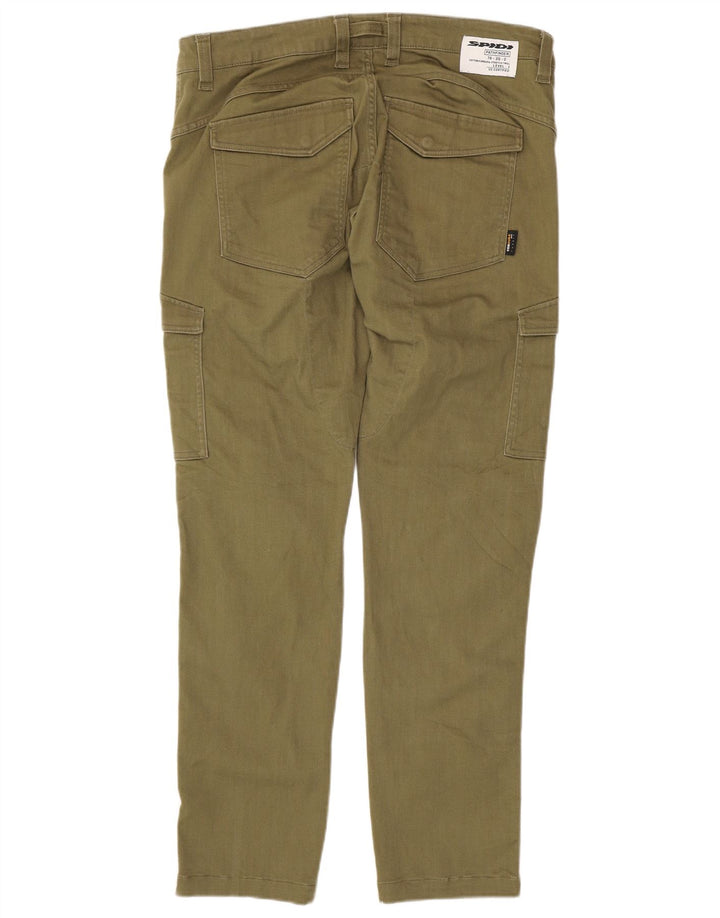 Pantaloni cargo slim pentru bărbați Spidi L36 L33 bumbac kaki