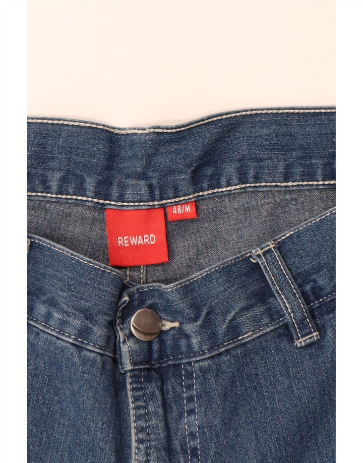 REWARD Pantaloni scurți cargo din denim pentru bărbați IT 48 Medium W32 Bleumarin