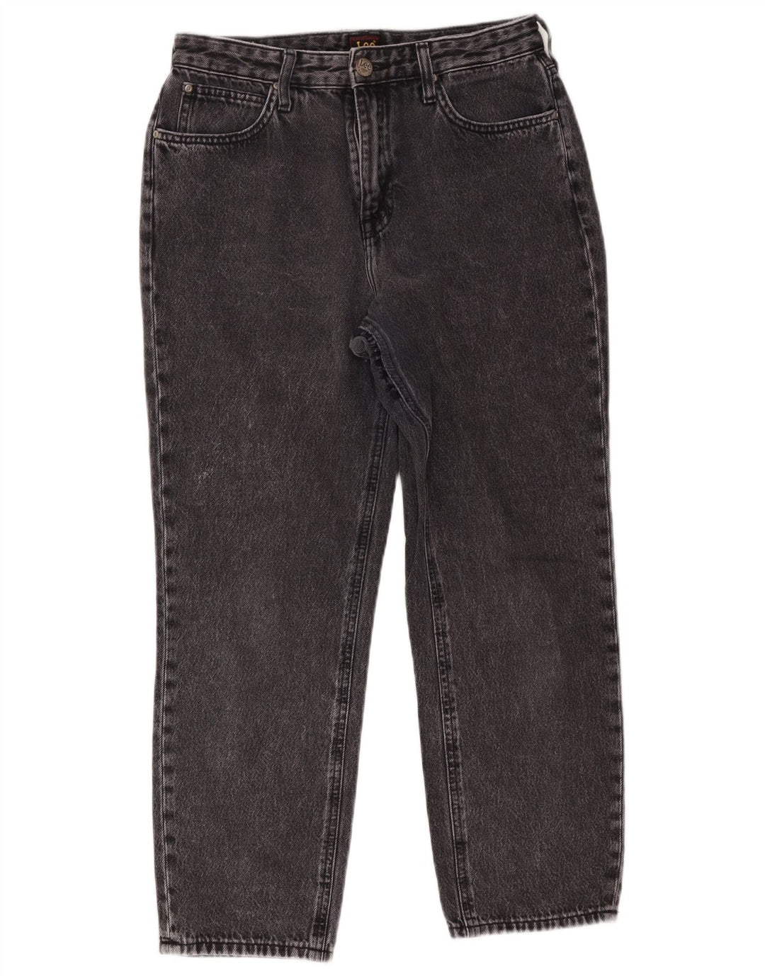 Blugi Lee pentru femei Carol cropped W28 L25 bumbac gri